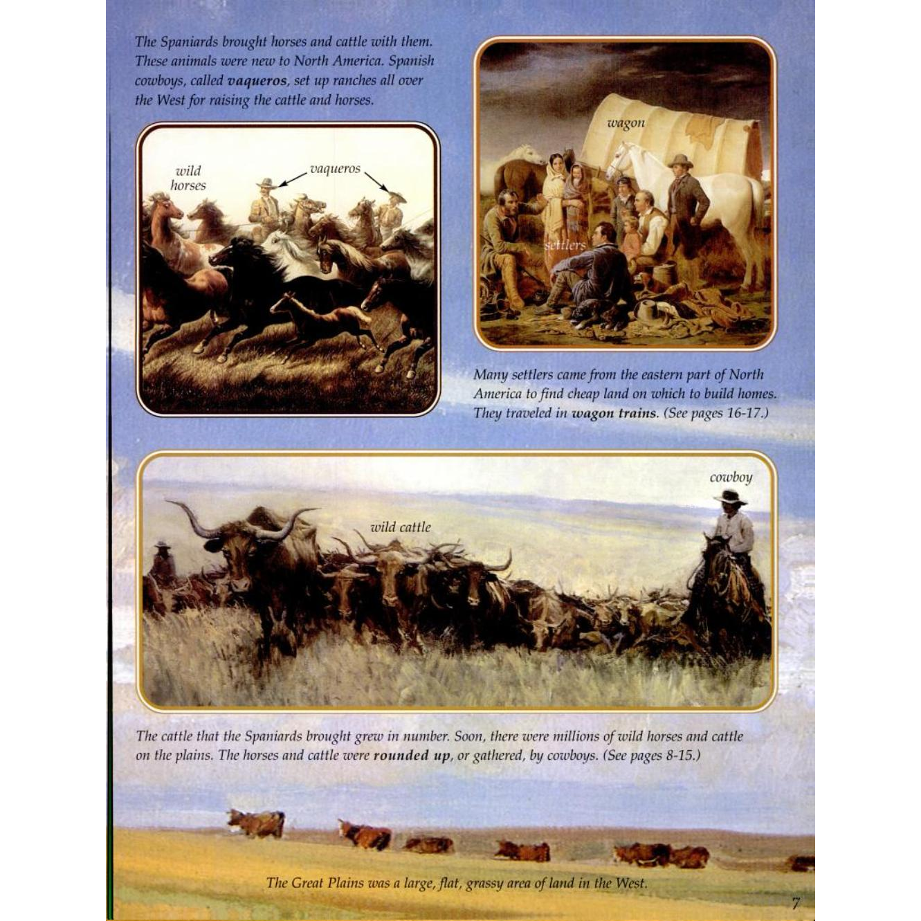 A Visual Dictionary of the Old West by Bobbie Kalman