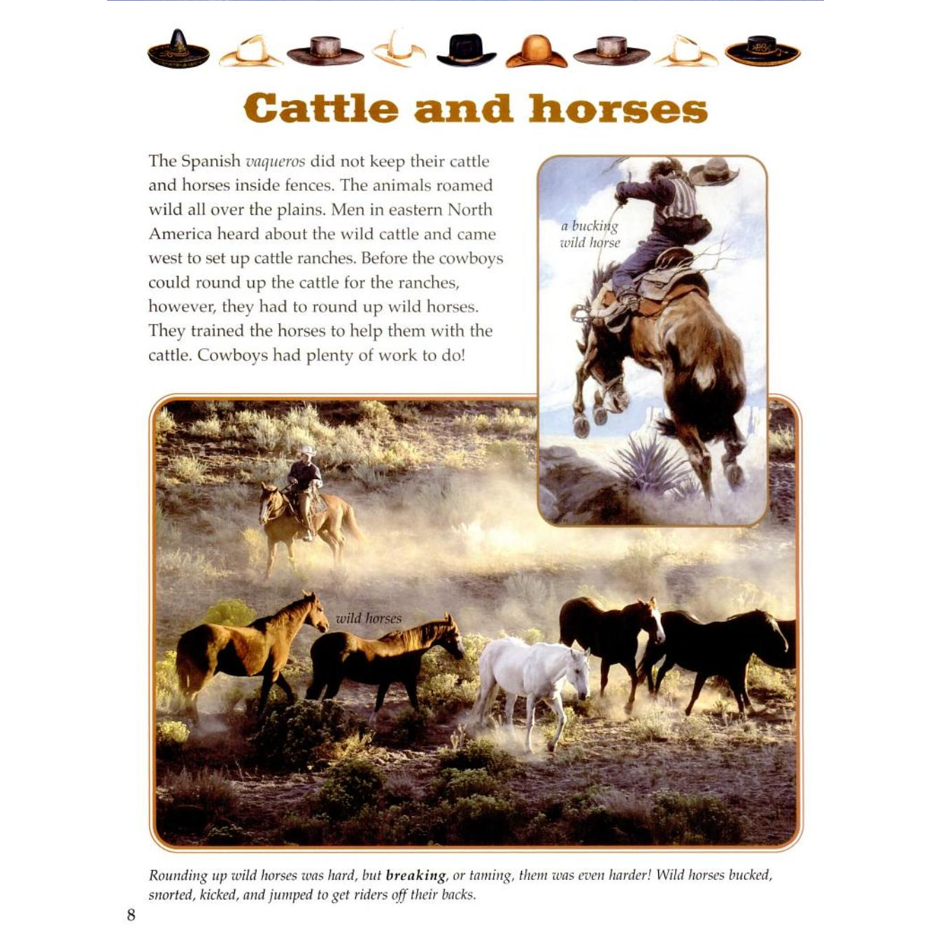 A Visual Dictionary of the Old West by Bobbie Kalman