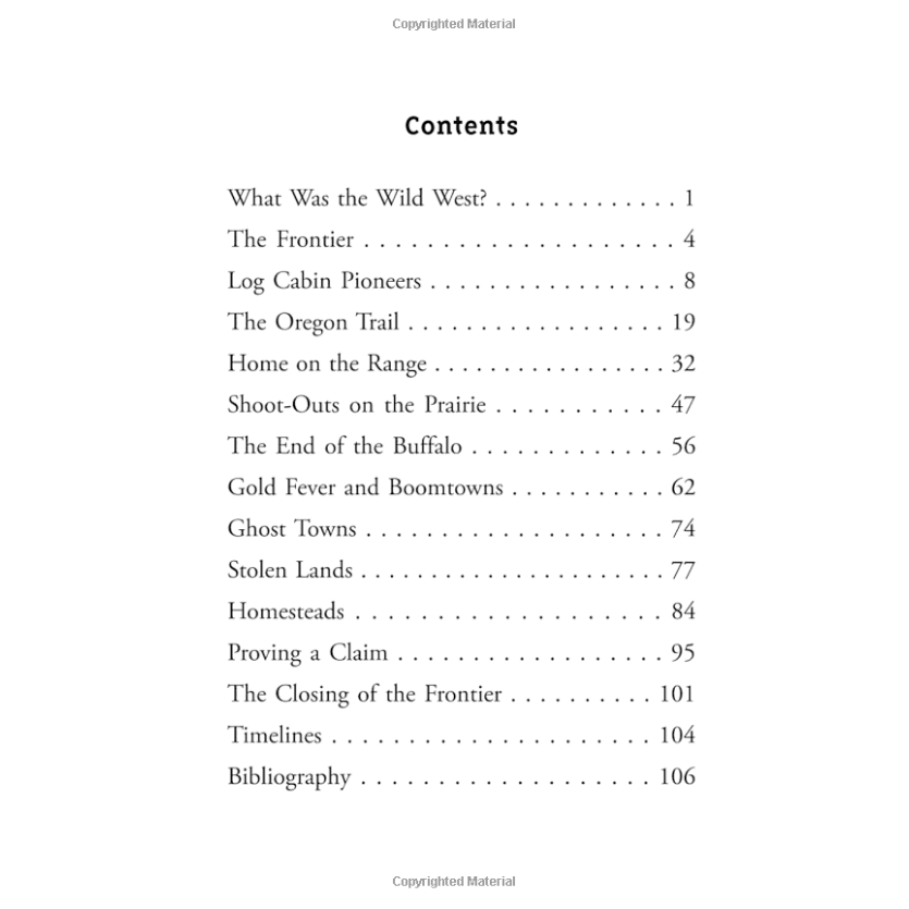 What Was the Wild West? by Janet B. Pascal