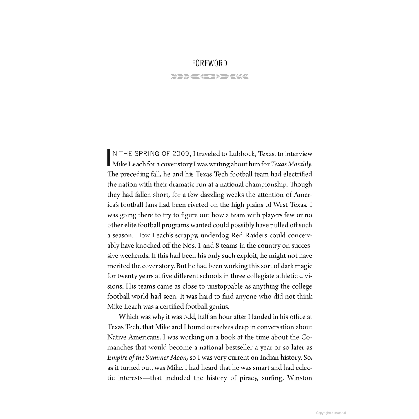 Geronimo: Leadership Strategies of an American Warrior by Mike Leach