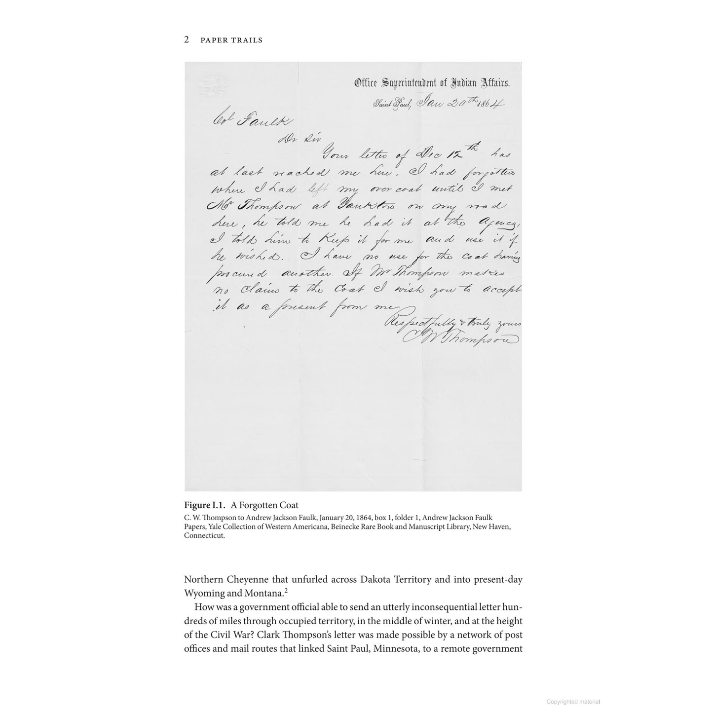 Paper Trails: The US Post and the Making of the American West by Cameron Blevins - WHA Winner 2022