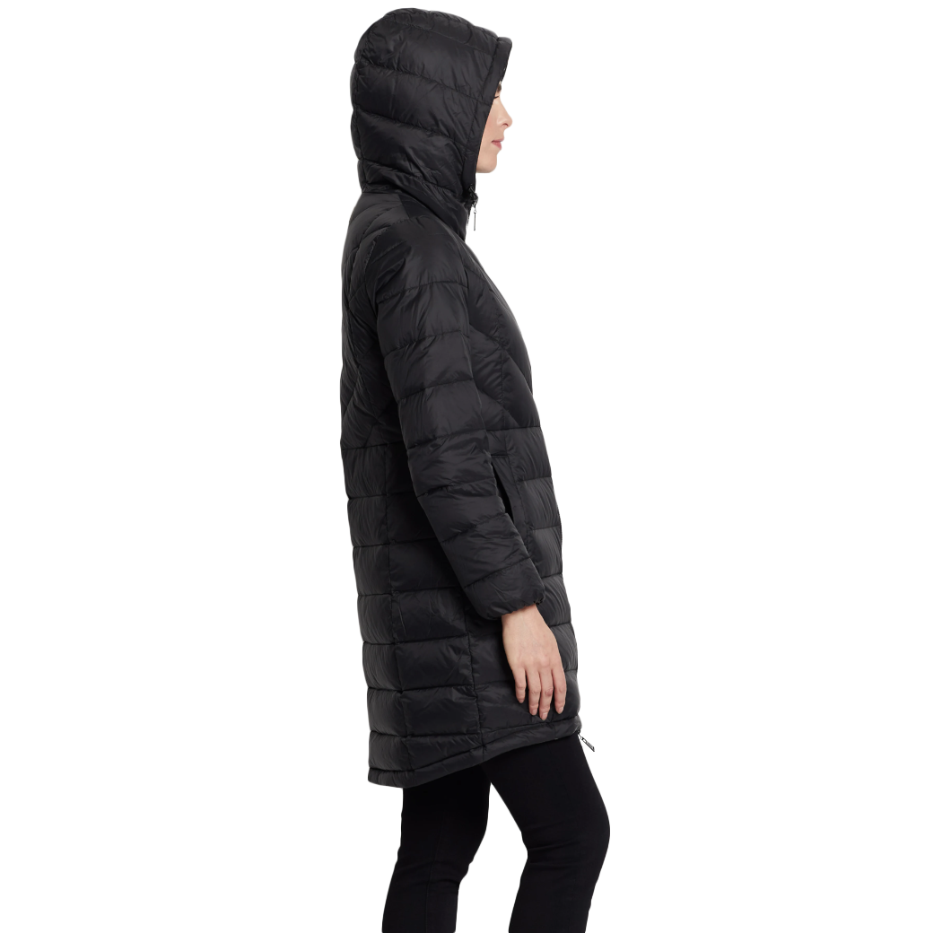 Pendleton Women's Long Packable Reversible Anorak - Diamond Peak Blue/Black