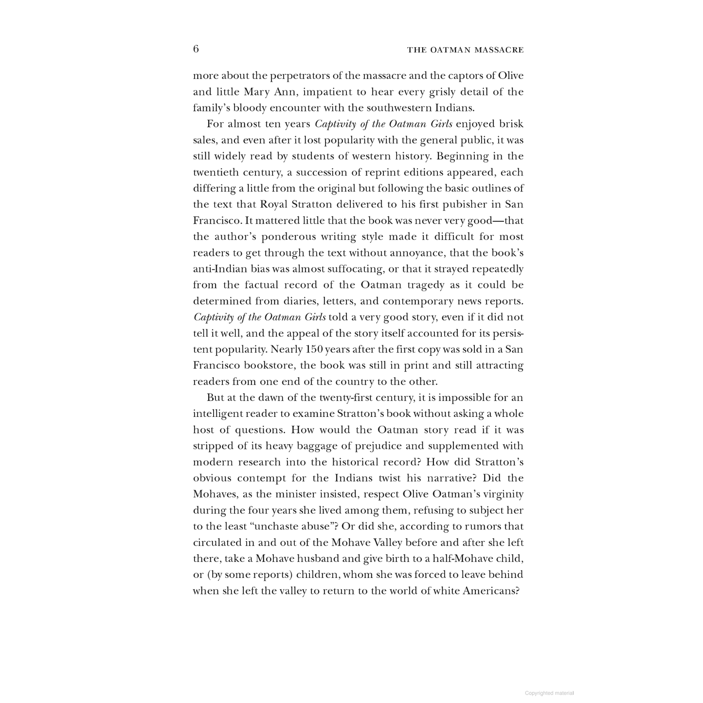 The Oatman Massacre by Brian McGinty