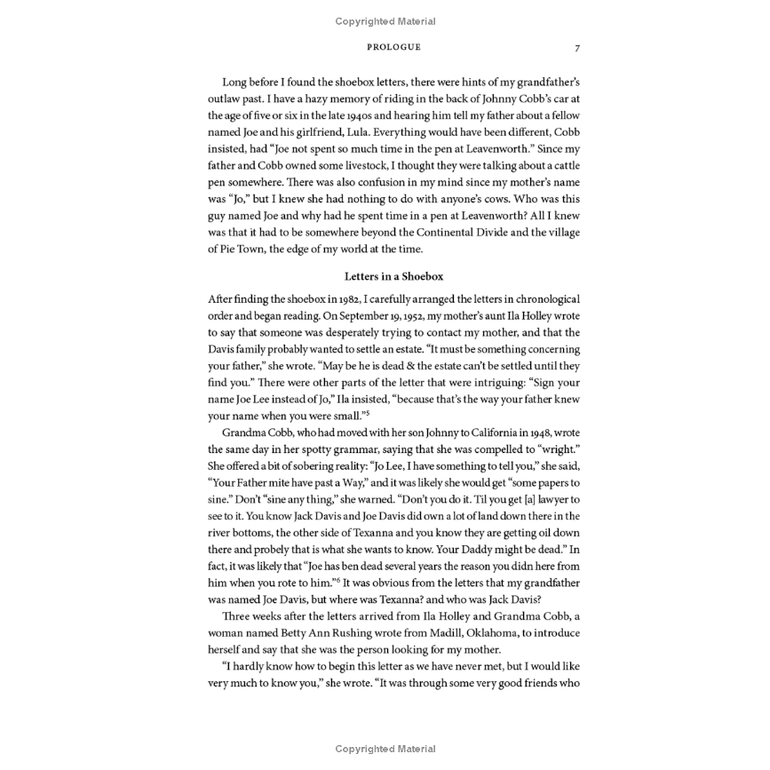 Wrecked Lives and Lost Souls: Joe Lynch Davis and the Last of the Oklahoma Outlaws by Jerry Thompson