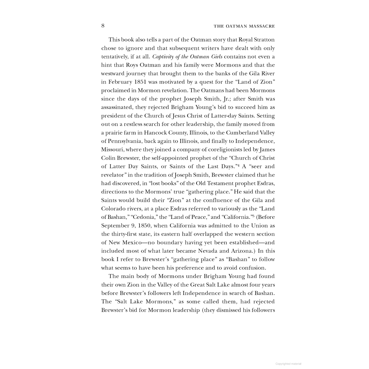 The Oatman Massacre by Brian McGinty