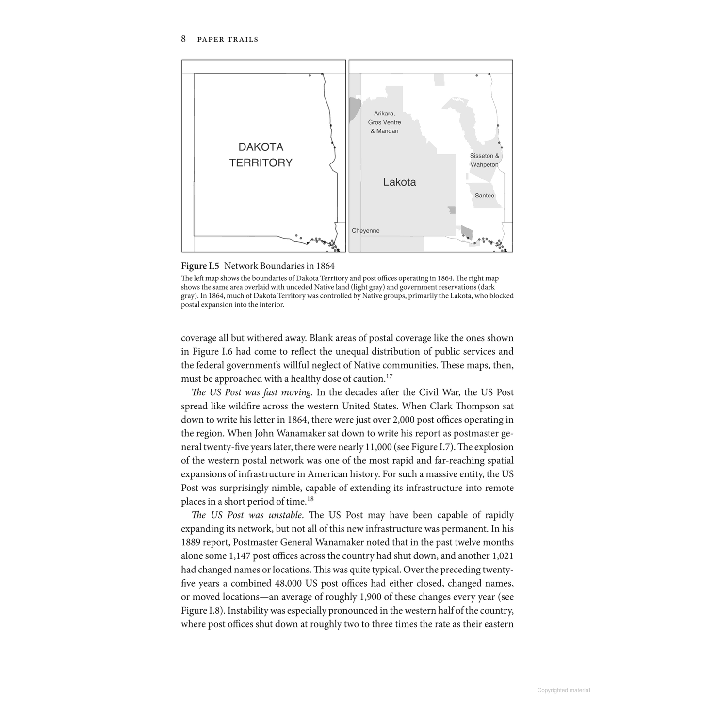 Paper Trails: The US Post and the Making of the American West by Cameron Blevins - WHA Winner 2022