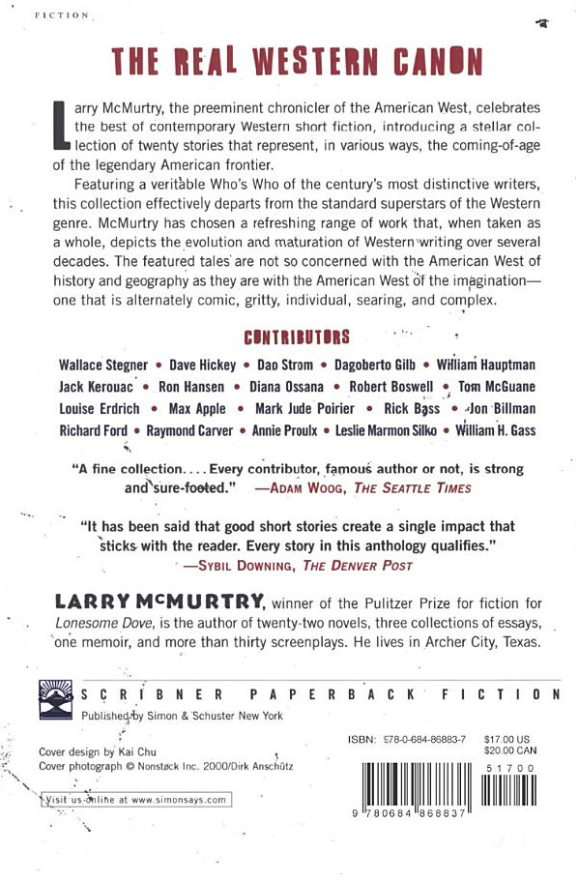 Still Wild: Short Fiction of the American West by Larry McMurtry
