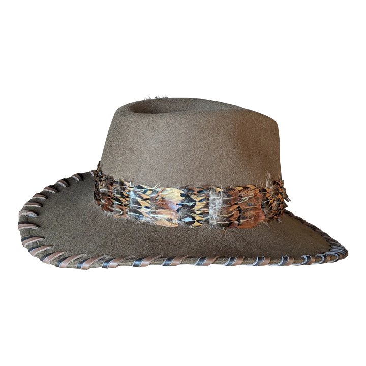 Laura Ingalls Lanie Wool Felt Hat