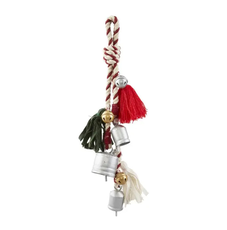 Silver Tassel Bell Door Hanger
