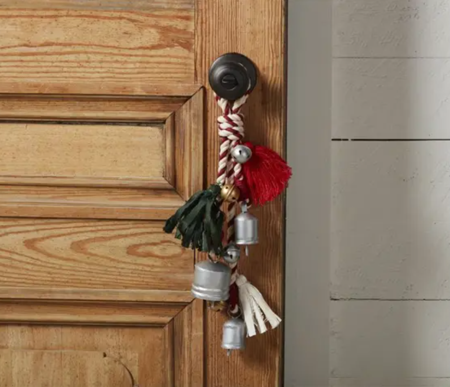 Silver Tassel Bell Door Hanger