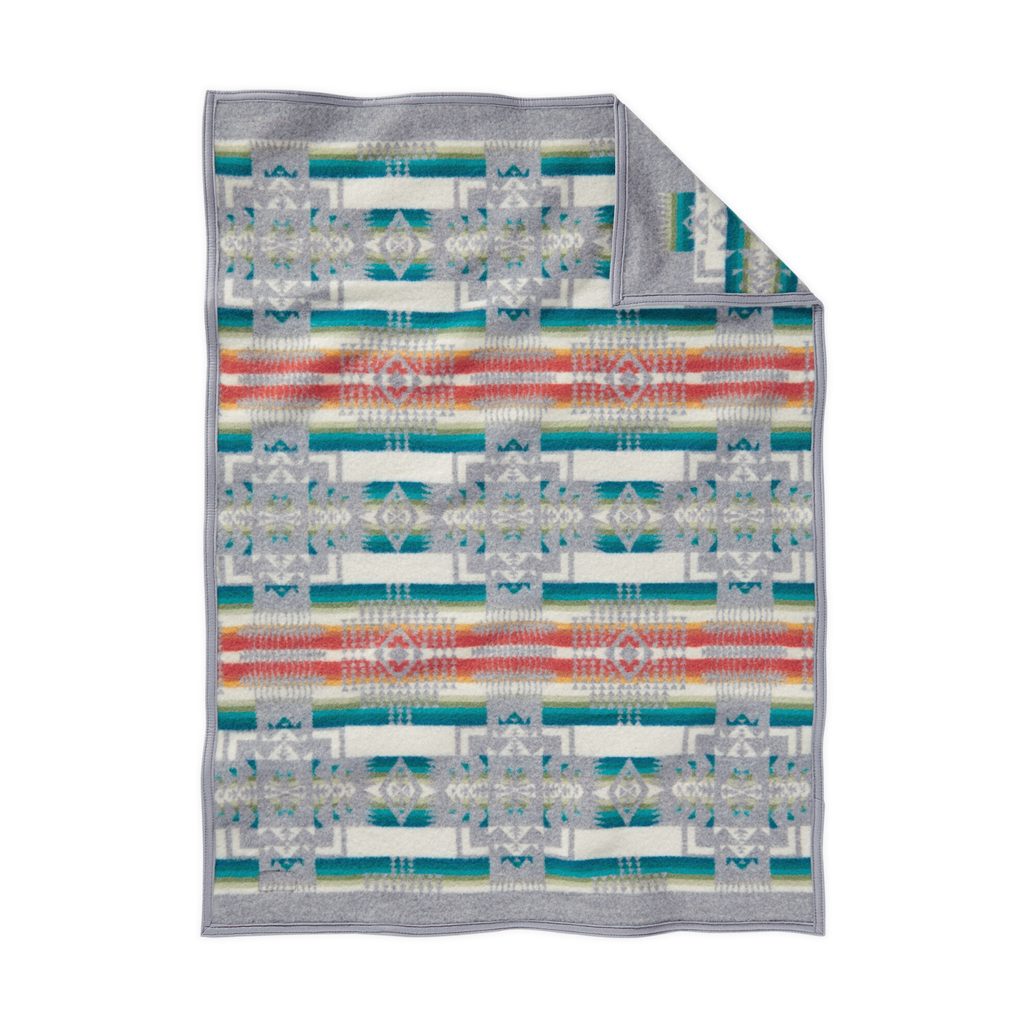 Pendleton Chief Joseph Crib Blanket - Grey