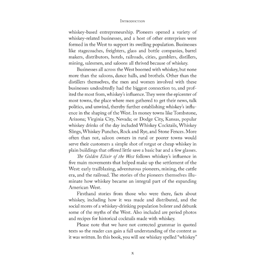 The Golden Elixir of the West: Whiskey and the Shaping of America by Sherry Monahan