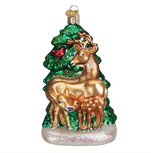 Deer Family Ornament