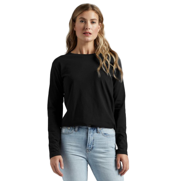 Pendleton Women's Long Sleeve Deschutes Tee - Black