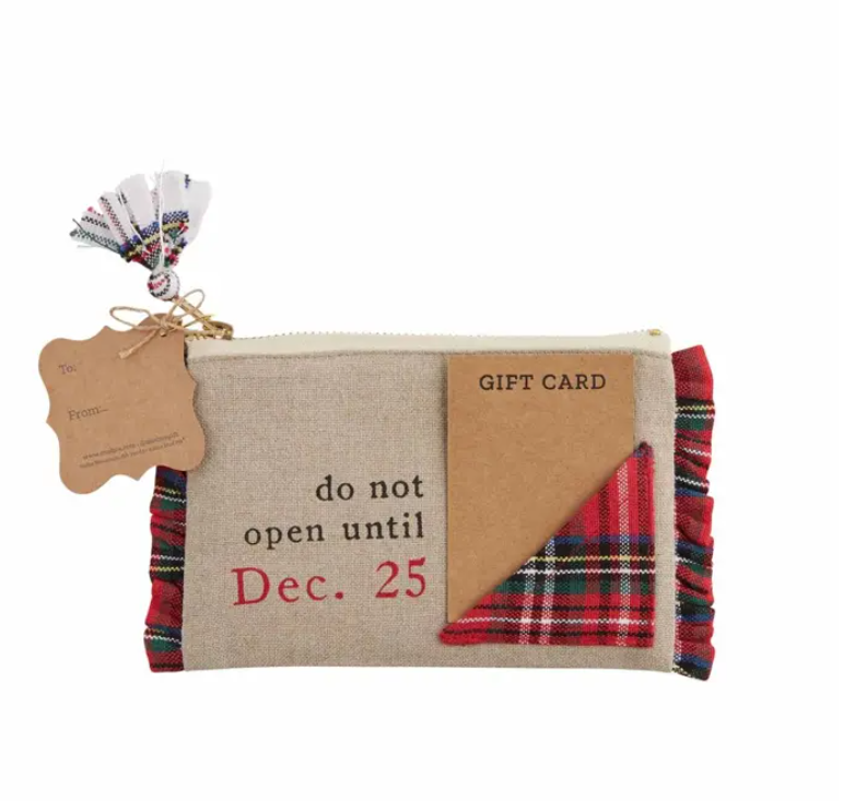 Do Not Open Gift Pouch