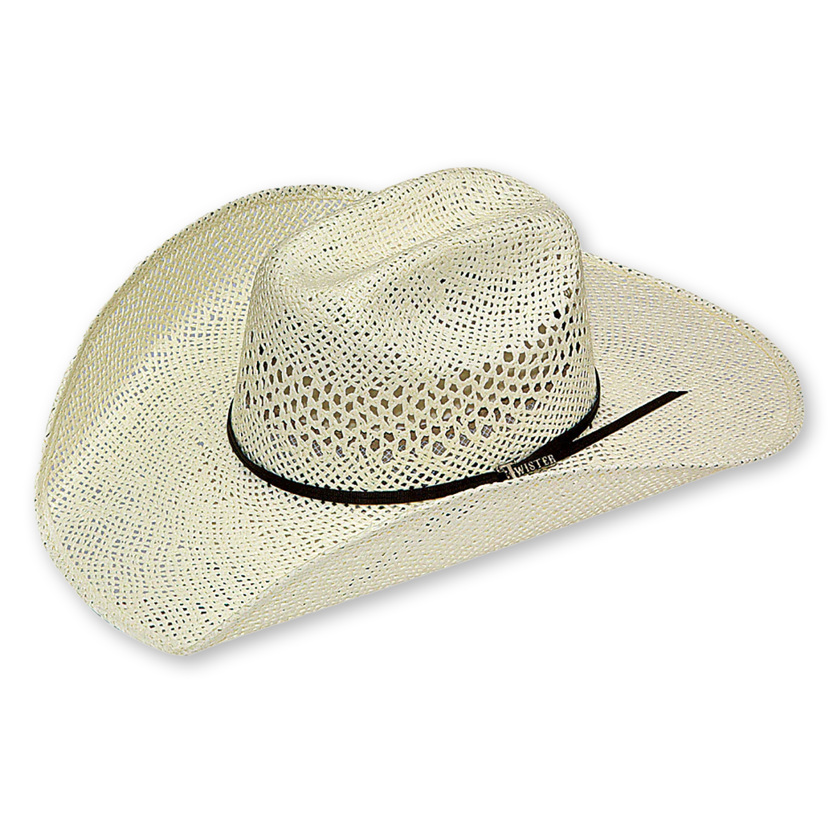 Twister Twisted Weave Bangora Cowboy Hat