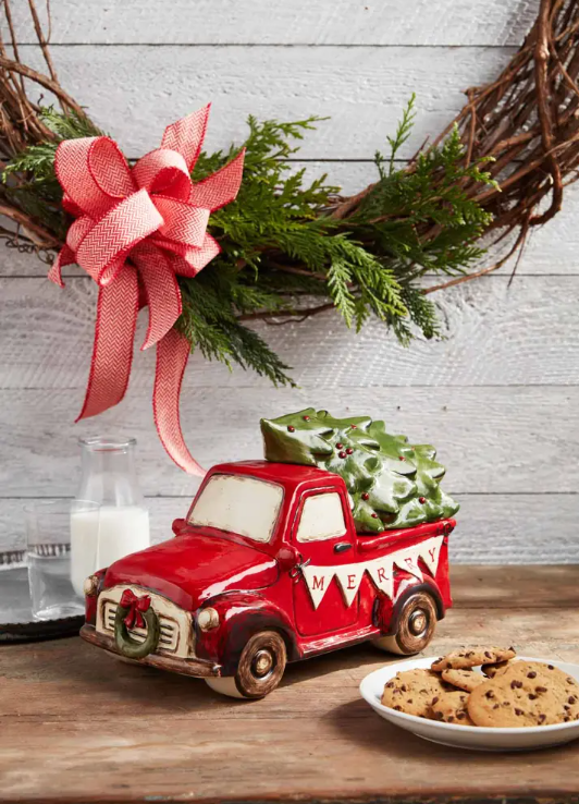 Farmhouse Truck Cookie Jar