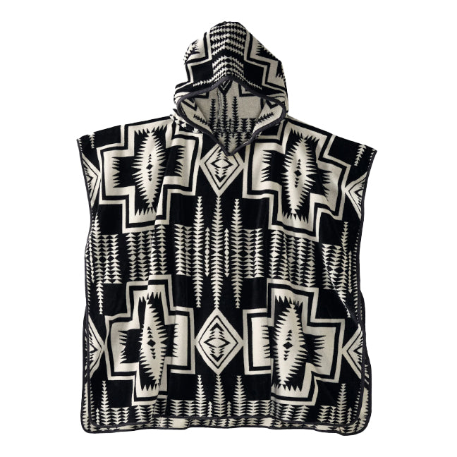 Pendleton Harding Tween Hooded Towel - Harding Black