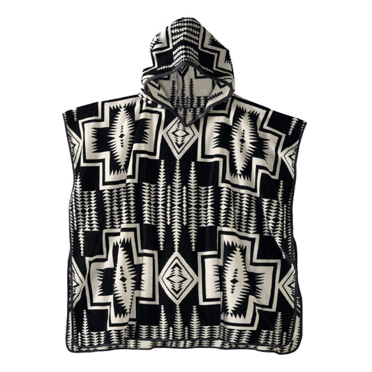 Pendleton Harding Tween Hooded Towel - Harding Black