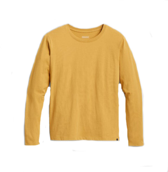 Pendleton Women's Long Sleeve Deschutes Tee - Honey Mustard