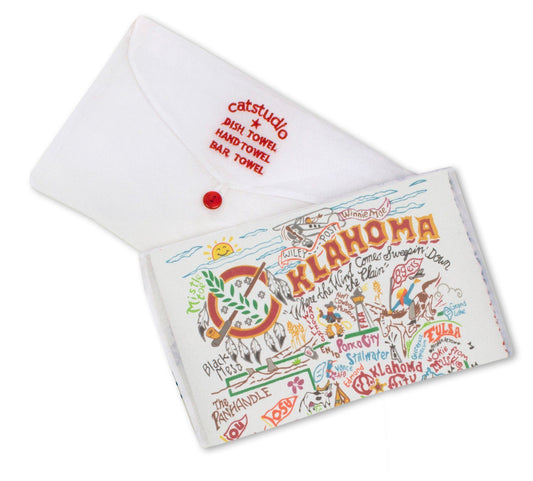Oklahoma Dish Towel
