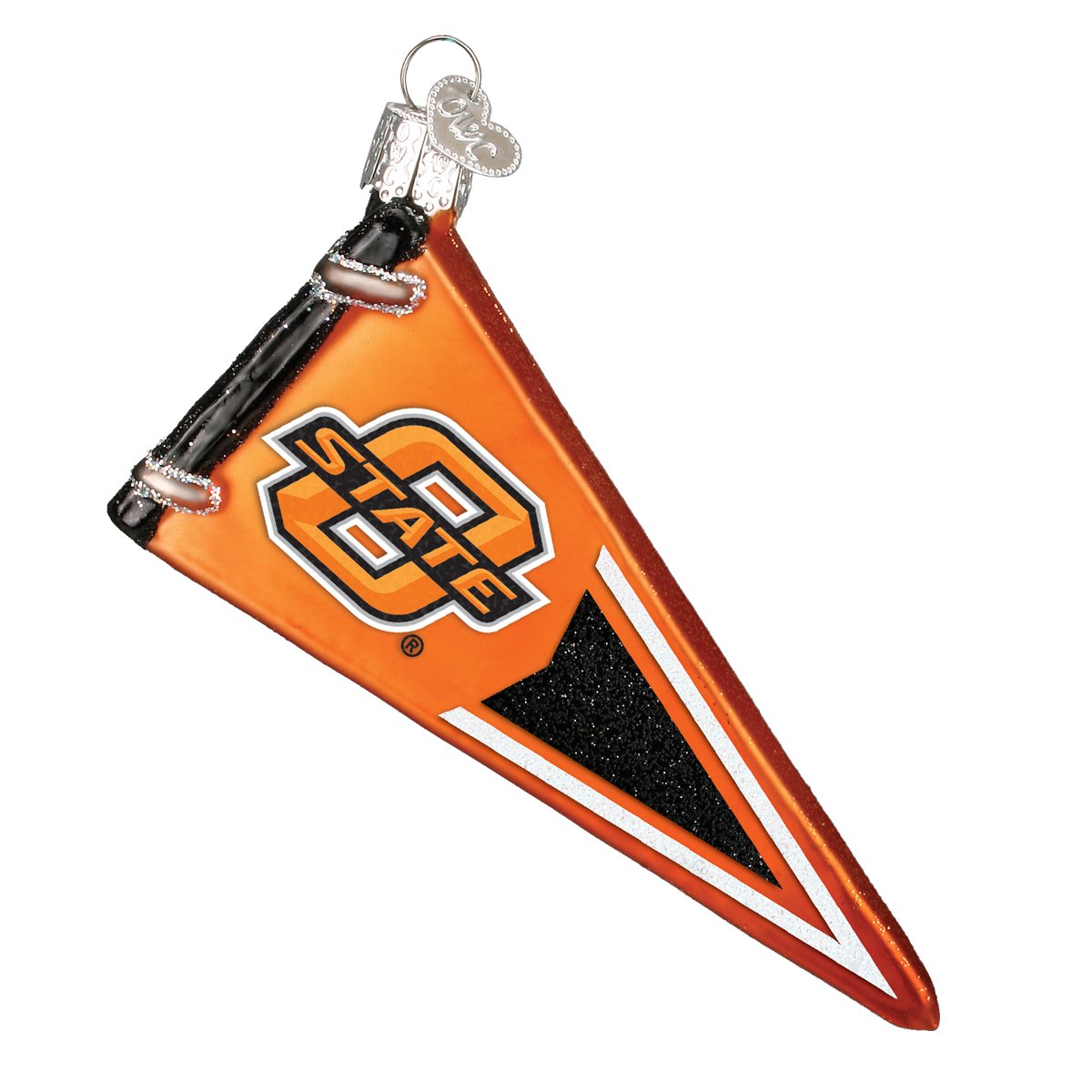 Oklahoma State University Pennant Ornament