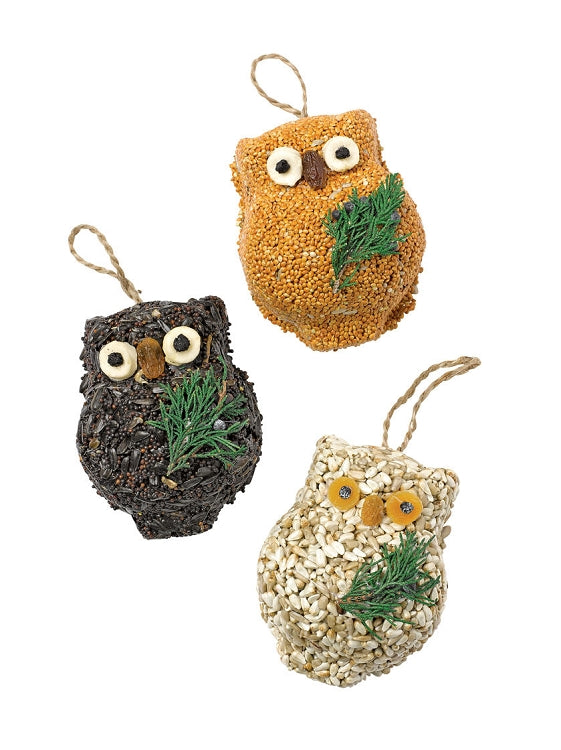 Ollie Owl 3pack Bird Seed Set