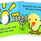 little chick finger puppet book children's interactive story book