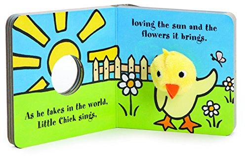 little chick finger puppet book children's interactive story book
