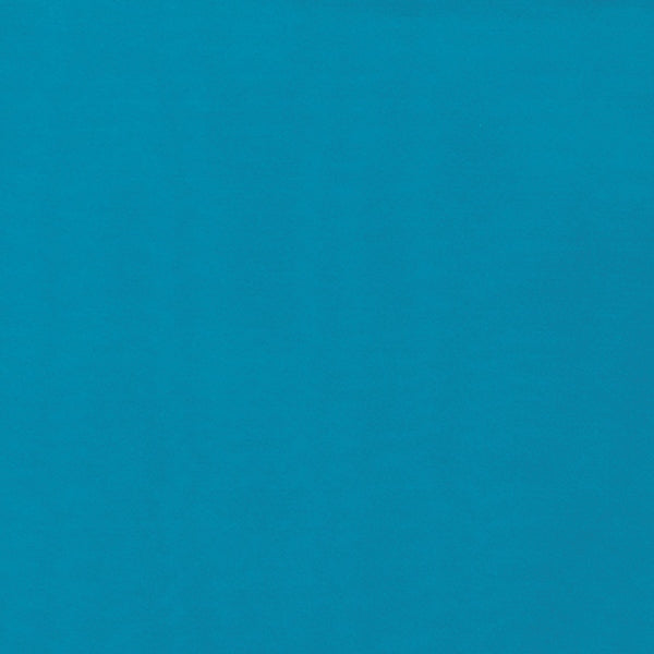 Solid Turquoise Silk Wild Rag