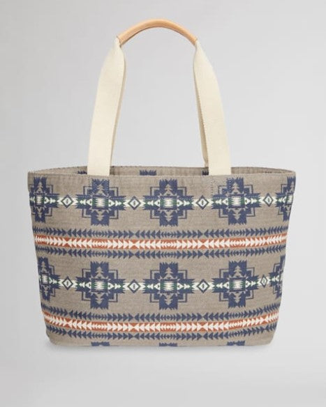 Pendleton Chief Joseph Cotton Tote - Taupe