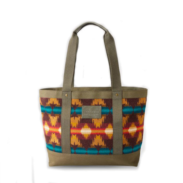 Pendleton Zip Tote - Olive Grand Mesa