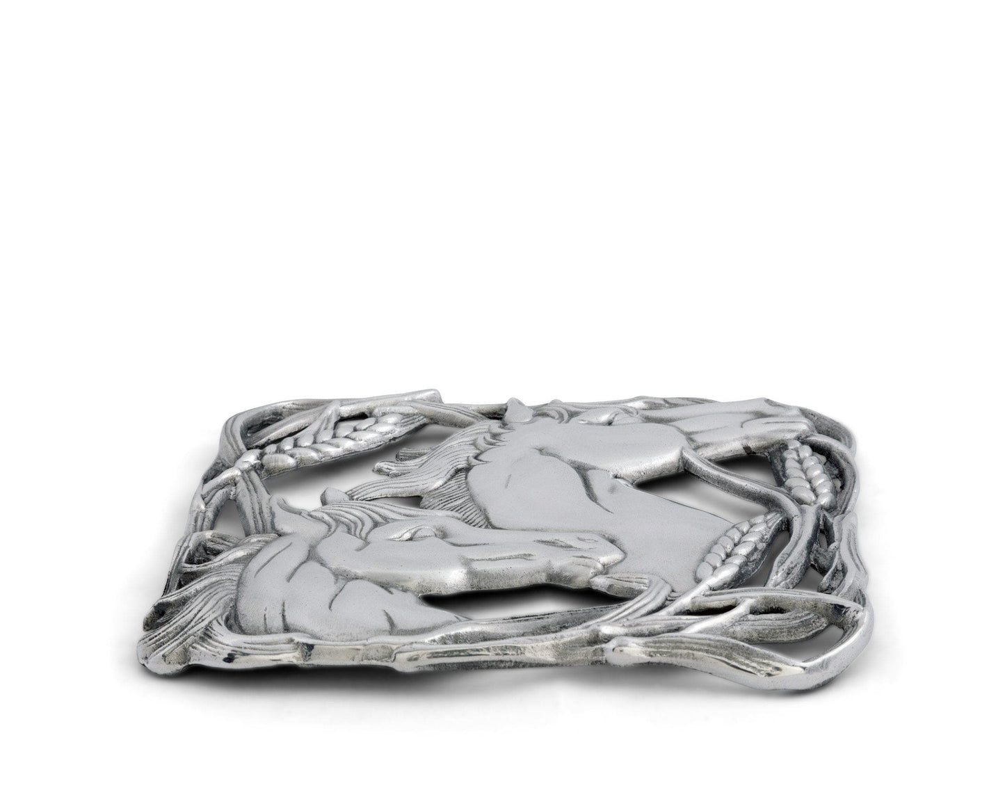 Horse with Wheat Trivet