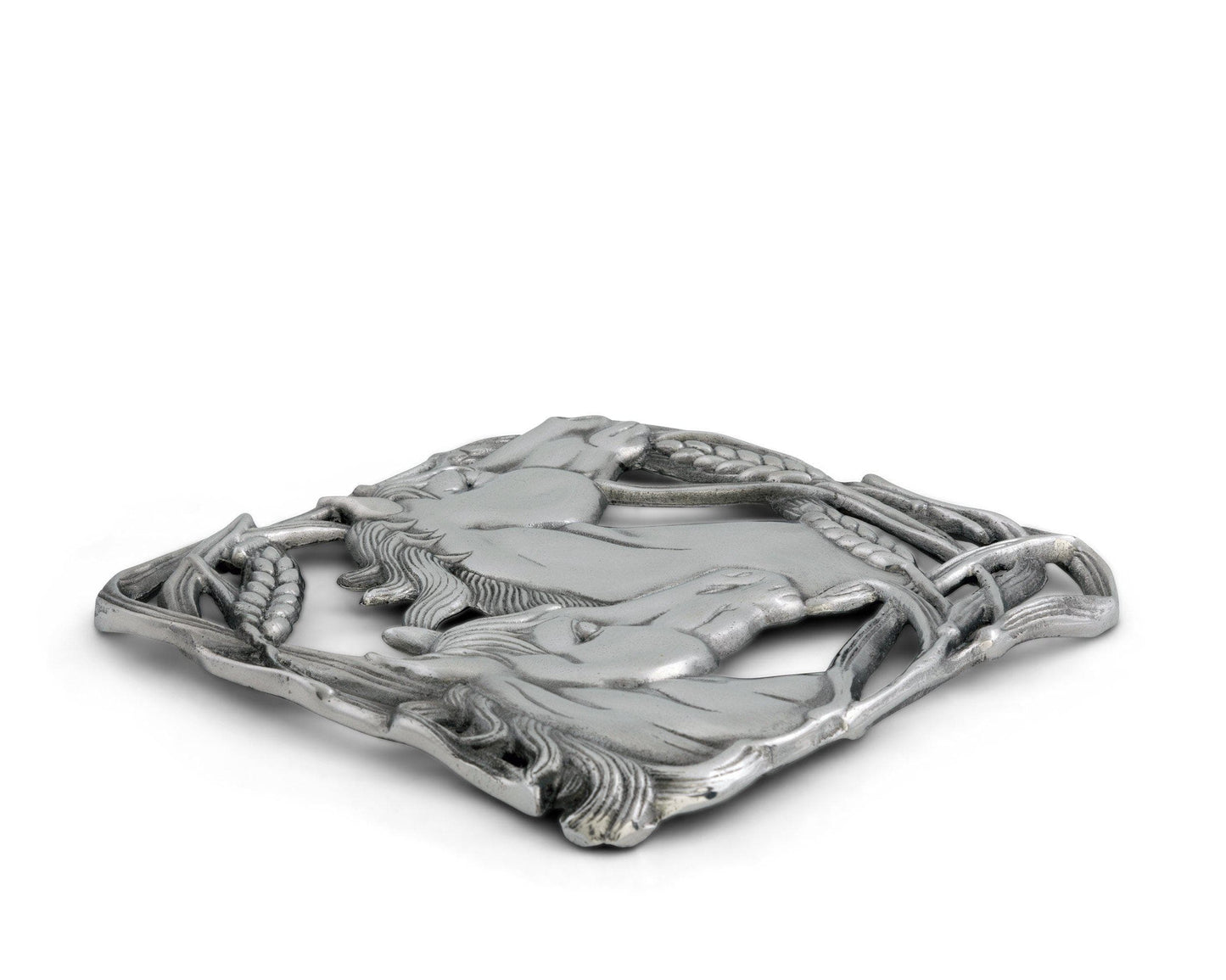 Horse with Wheat Trivet