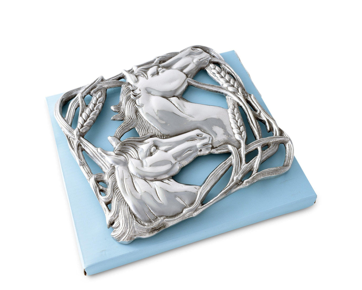 Horse with Wheat Trivet