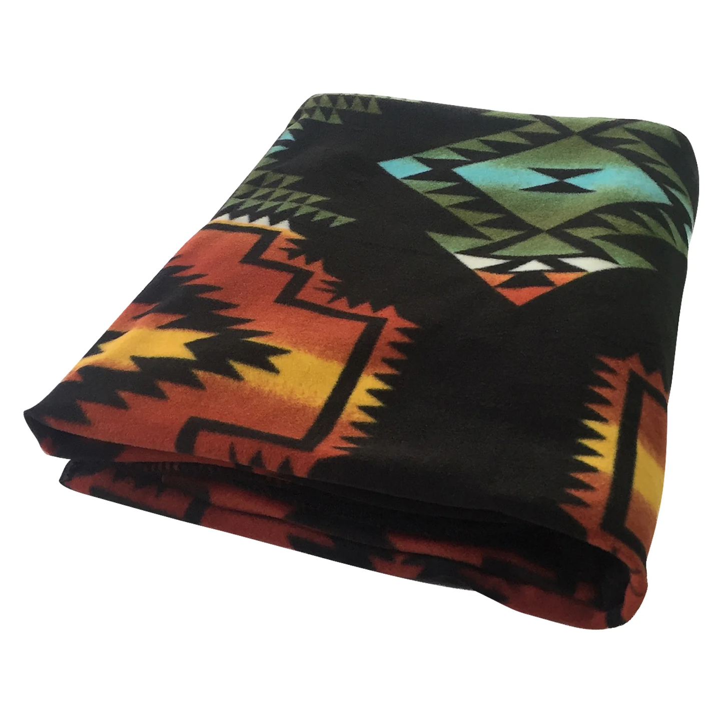 Rockmount Native Pattern Fleece Western Blanket