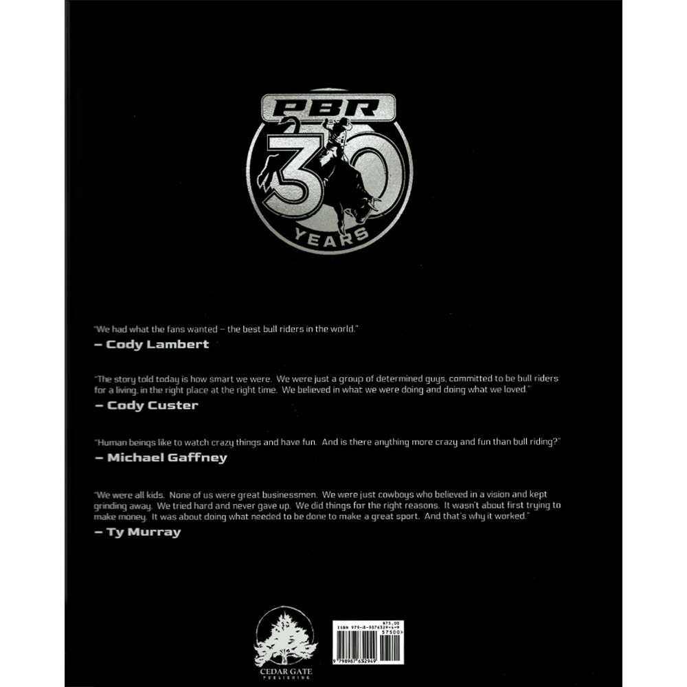 PBR: Celebrating 30 Years Commemorative Coffee Table Book by Andy Watson and Kacie Albert
