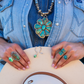 Concho Springs Turquoise Ring by Glenn & Irene Sandoval