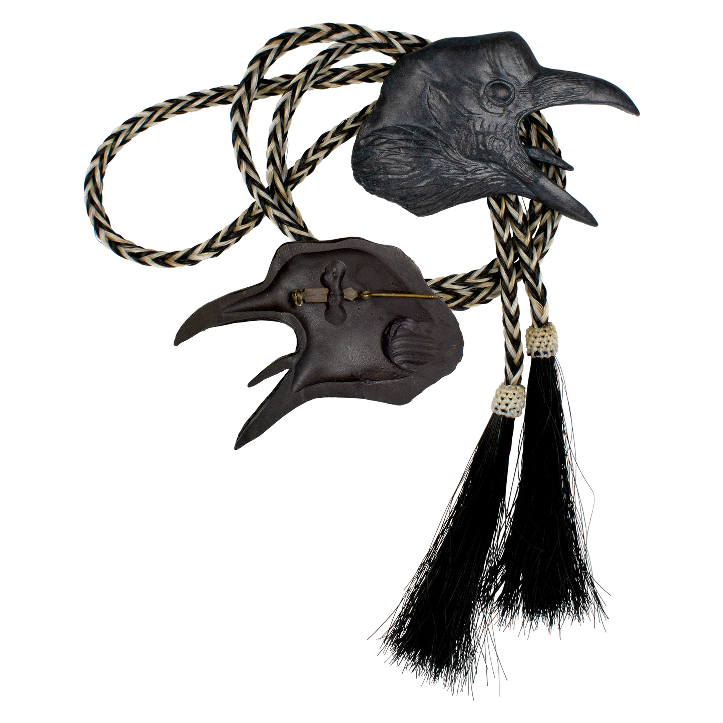 2004 Prix de West Collectors' Bolo: Calling Raven by Tony Angell