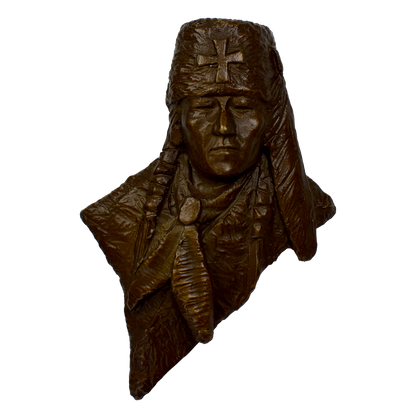 2008 Prix de West Collectors' Bolos: Ute Warrior and Ute Maiden by Oreland C. Joe Sr.