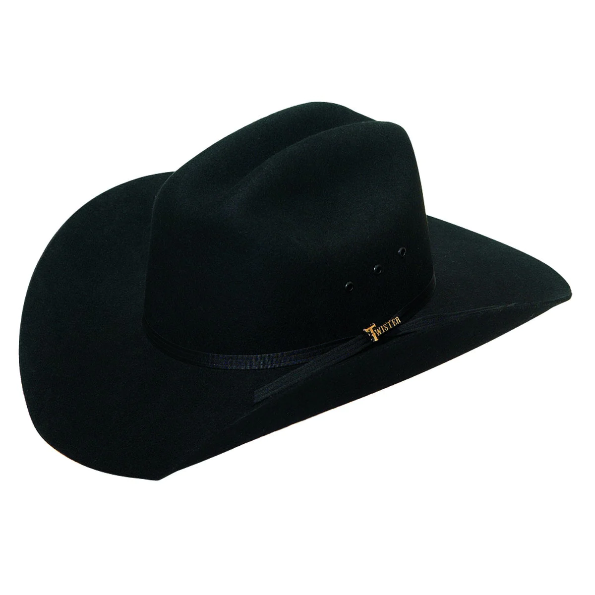 Twister Youth Black Felt Cowboy Hat