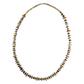 Spiny Oyster and Turquoise Necklace with Heishi Beads by Teller Indian Jewelry