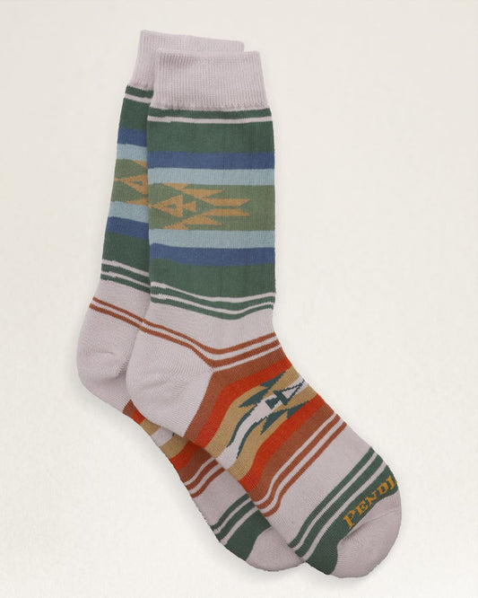 Pendleton Beach Stripe Crew Socks