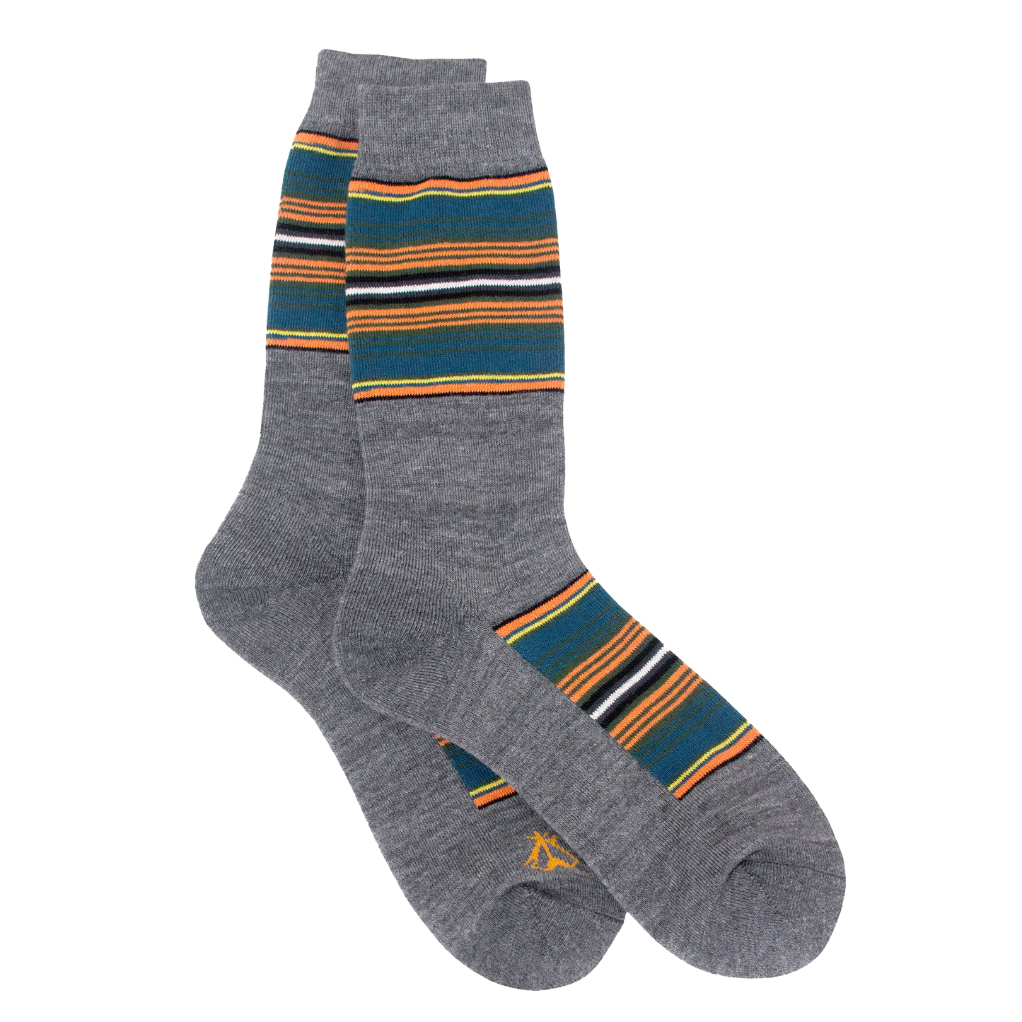 Pendleton National Parks Stripe Crew Socks - Olympic