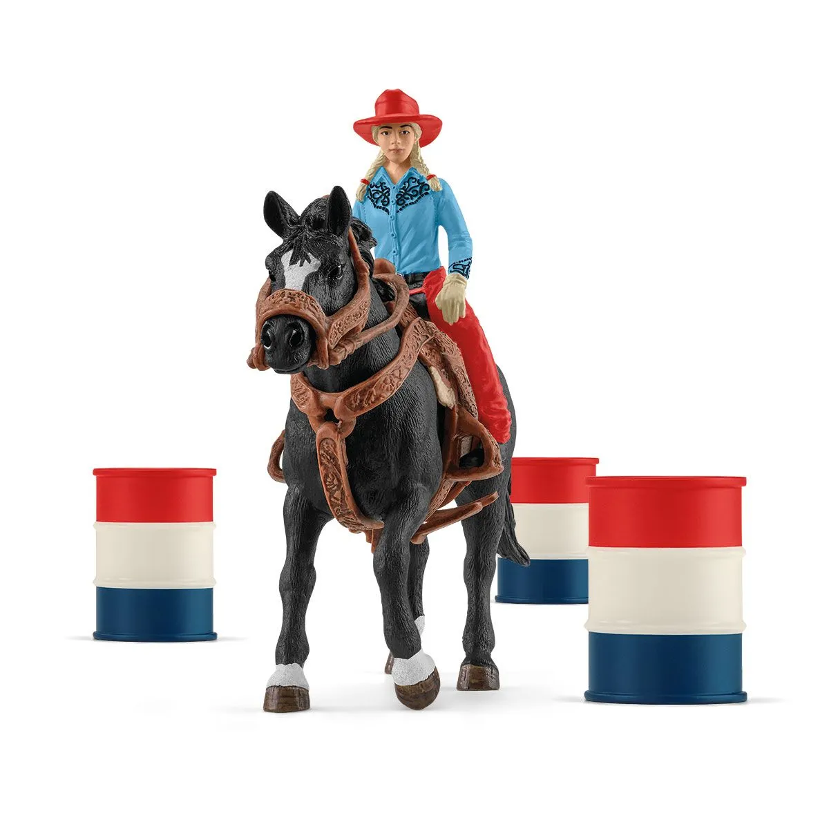 Cowgirl Barrel Racing Fun Toy Set