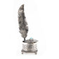 Replica Silver Inkwell and Quill Pen by Tawney Willie