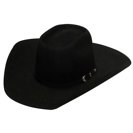 Twister 3X Rowdy Black Wool Cowboy Hat