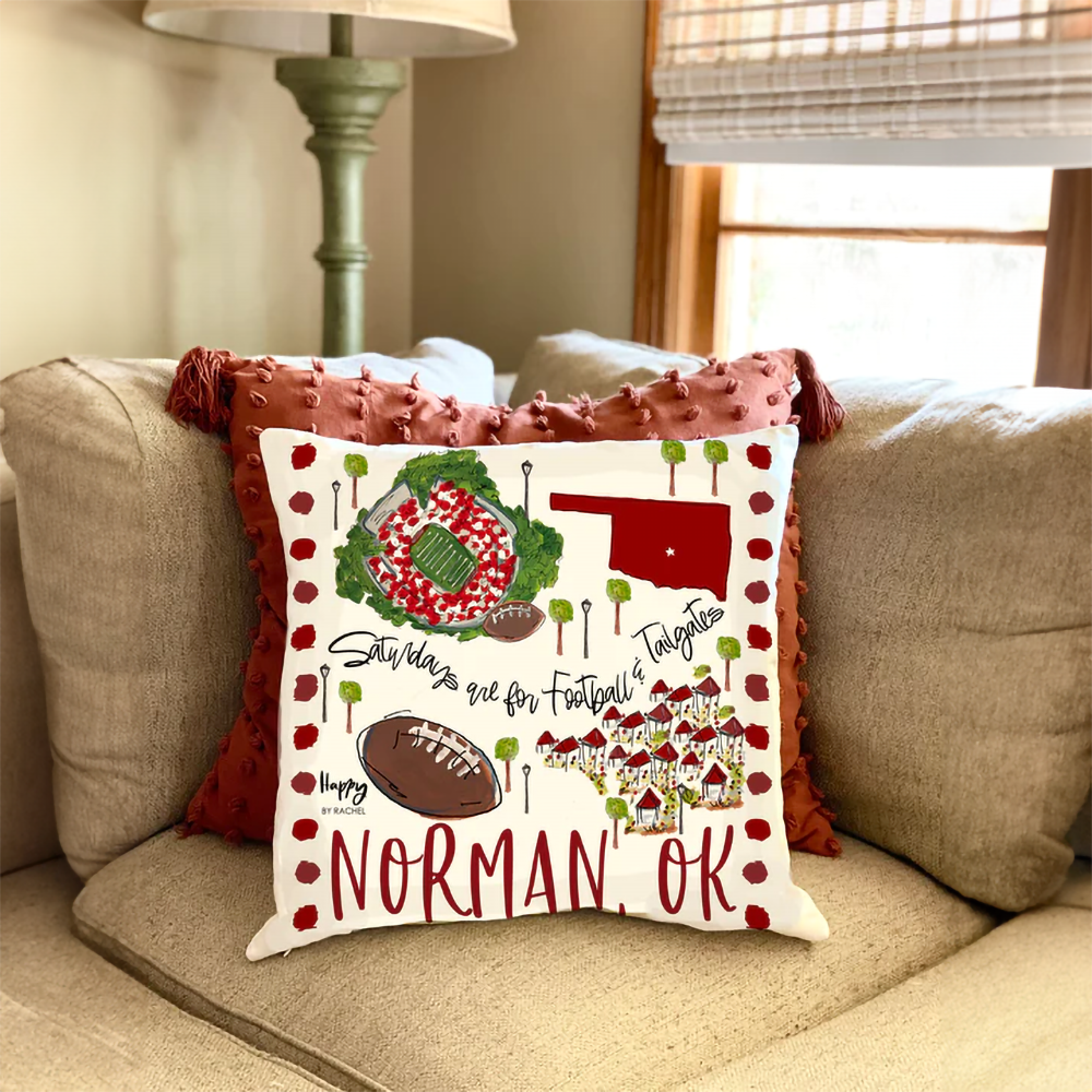 Norman Double Sided Pillow