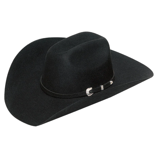Twister Men's 2X Laredo Black Felt Cowboy Hat
