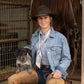 Fringe "Howdy" Silk Twilly